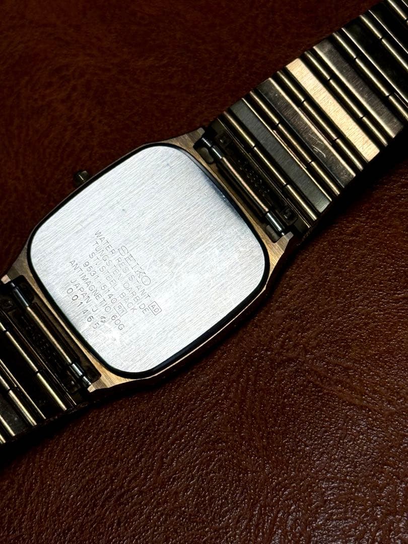 A67 希少 稼動品 SEIKO DOLCE レクタンギュラー 90年代 - メルカリ