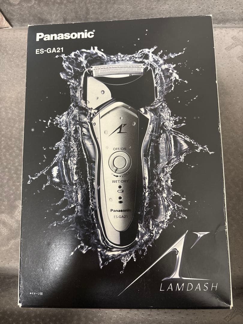 ラムダッシュ ES-GA21 / 未使用・付属品完備 / 電動シェーバー Amazon | パナソニック ラムダッシュ3枚刃 白 ES-GA21-W