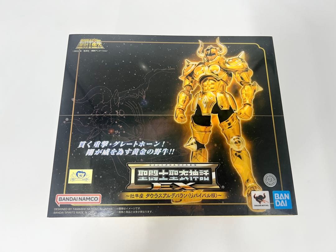 【新品】聖闘士聖衣神話EX 黄金聖闘士 タウラス アルデバラン リバイバル版 聖闘士聖衣神話EX タウラスアルデバラン＜リバイバル版＞｜ホビーの