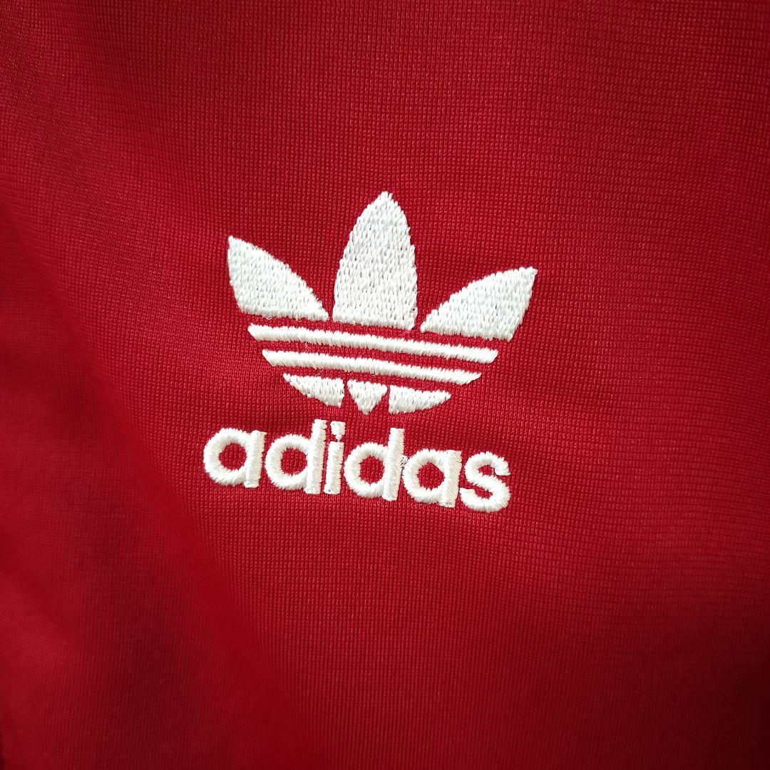 アディダス ファイヤーバード 赤 トラックジャケット ジャージ