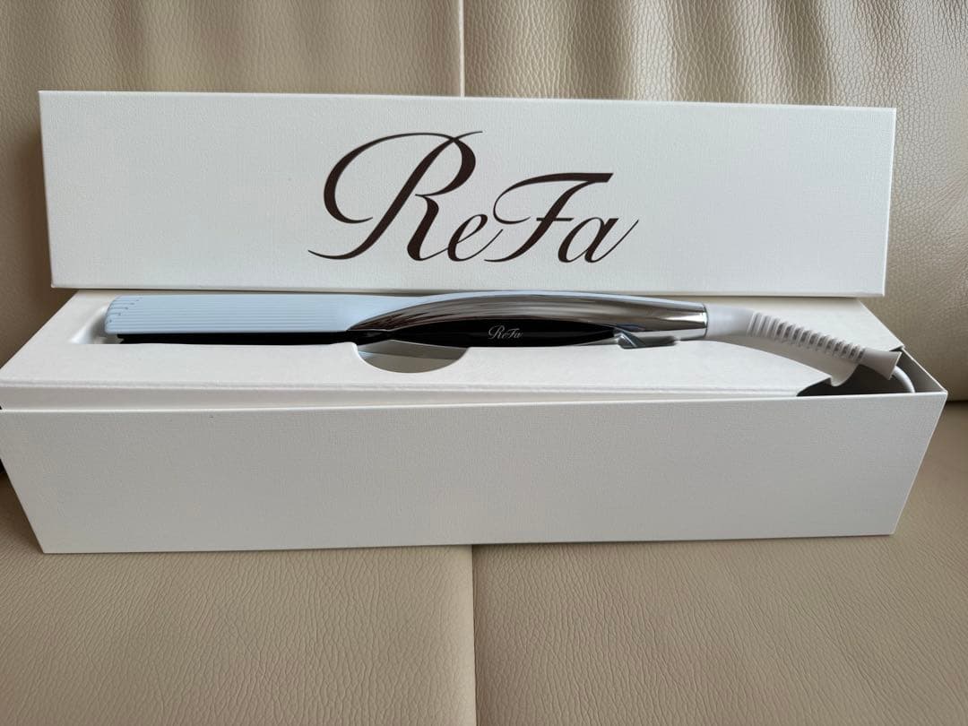 【未使用品】ReFa ストレートヘアアイロン RE-BM-02A ホワイト 楽天市場】リファビューテック ストレートアイロン RE-BM-02A 出産祝い