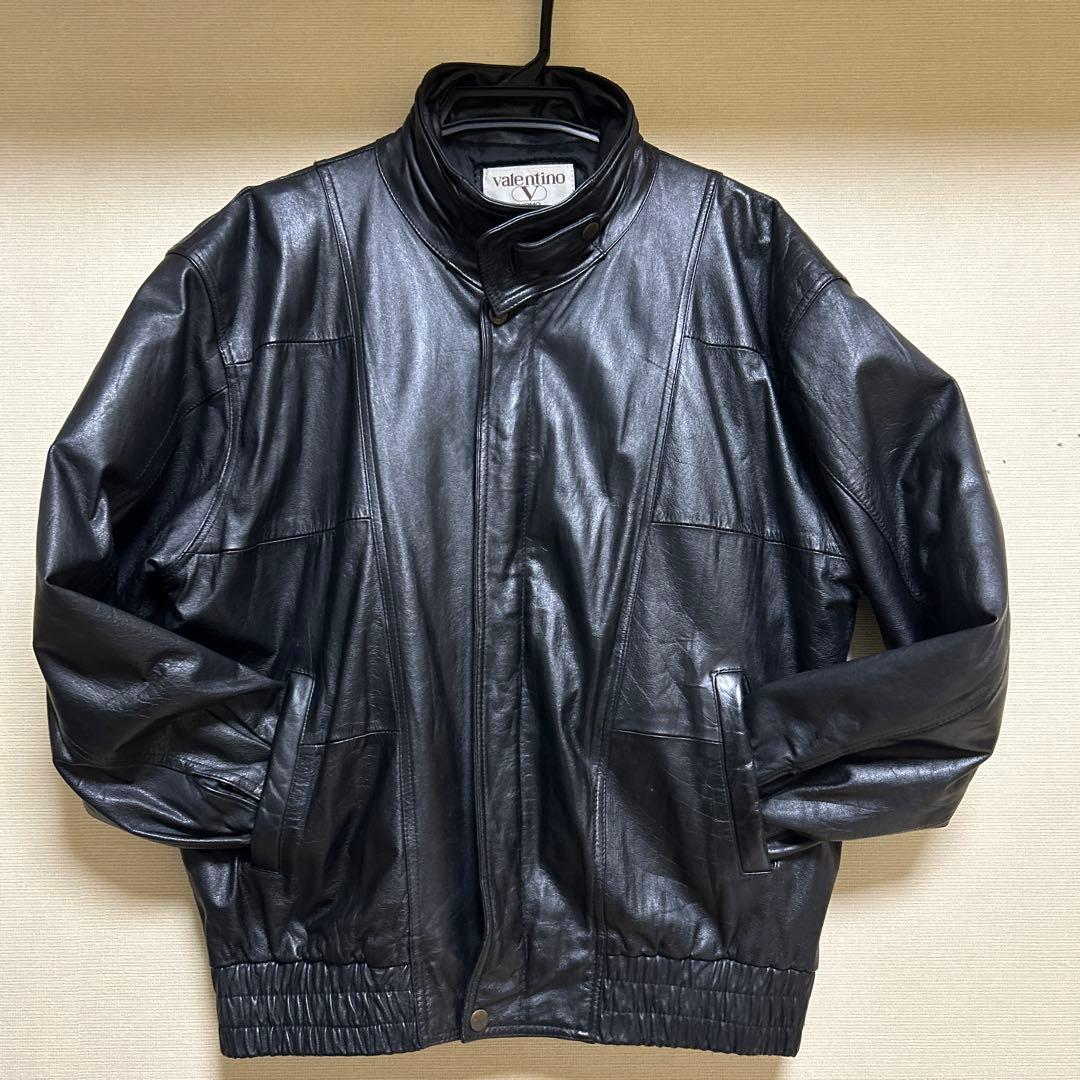 VALENTINO レザージャケット 本革 ＊着画有 - メルカリ