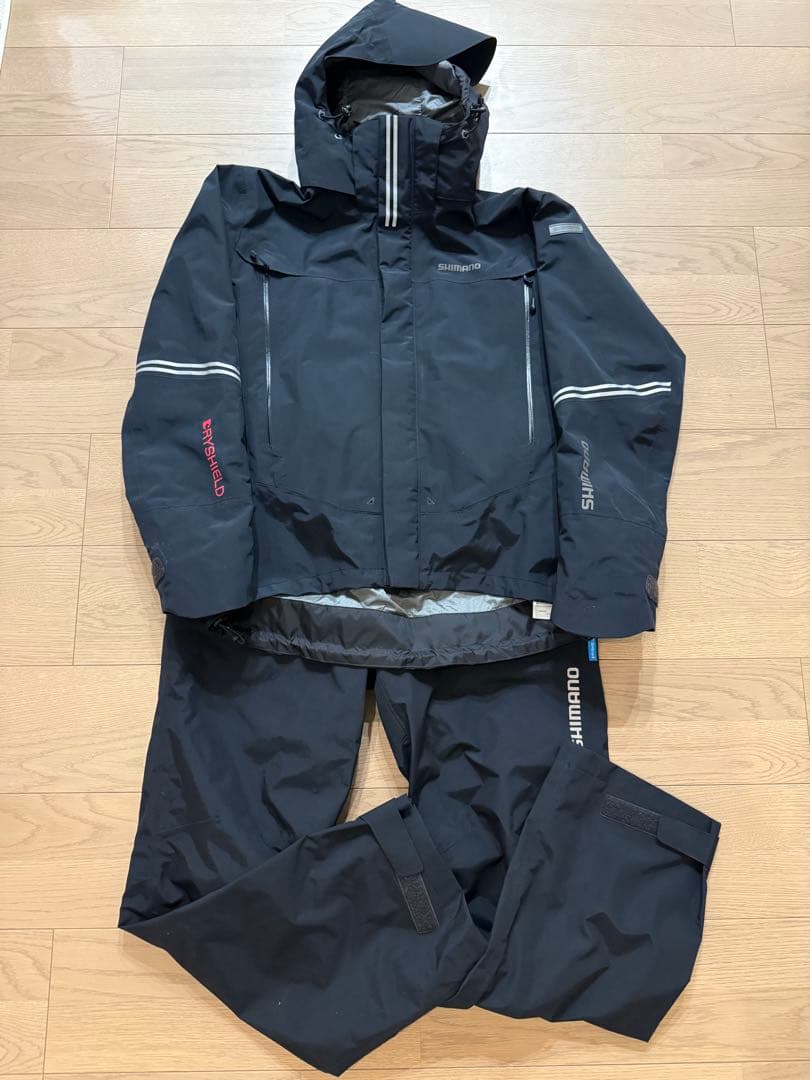 【美品】シマノ DSアドバンスプロテクティブスーツ RT-025S Mサイズ シマノ（SHIMANO） DSアドバンス プロテクティブスーツ RT-025S M
