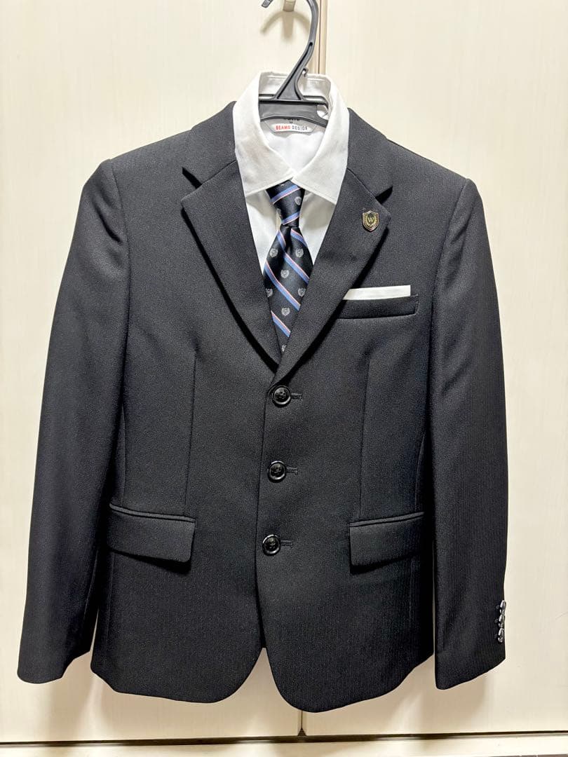 【Waltz by BEAMS DESIGN】フォーマルスーツ 150cm 黒 waltz by BEAMS DESIGN スーツ 4点セット 150 - メルカリ