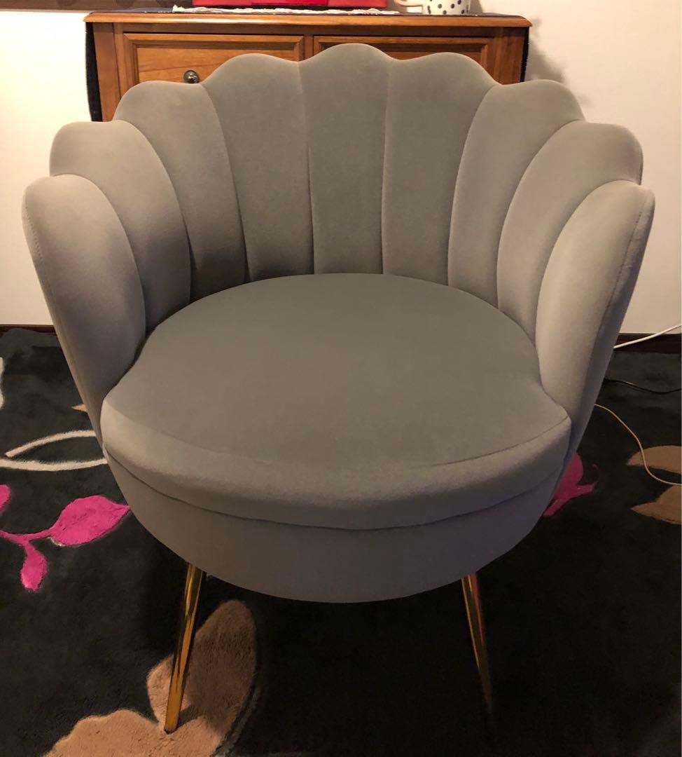 貝殻型ソファー＊開梱設置付き＊全国送料無料 Amazon.co.jp: 電動1人掛けソファー 貝殻型デザイン ベルベット素材