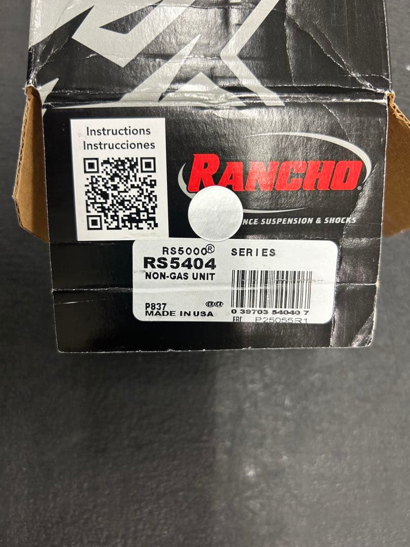 RANCHO RS5404 三菱ジープ50系 ランクル ステアリングダンパー - メルカリ