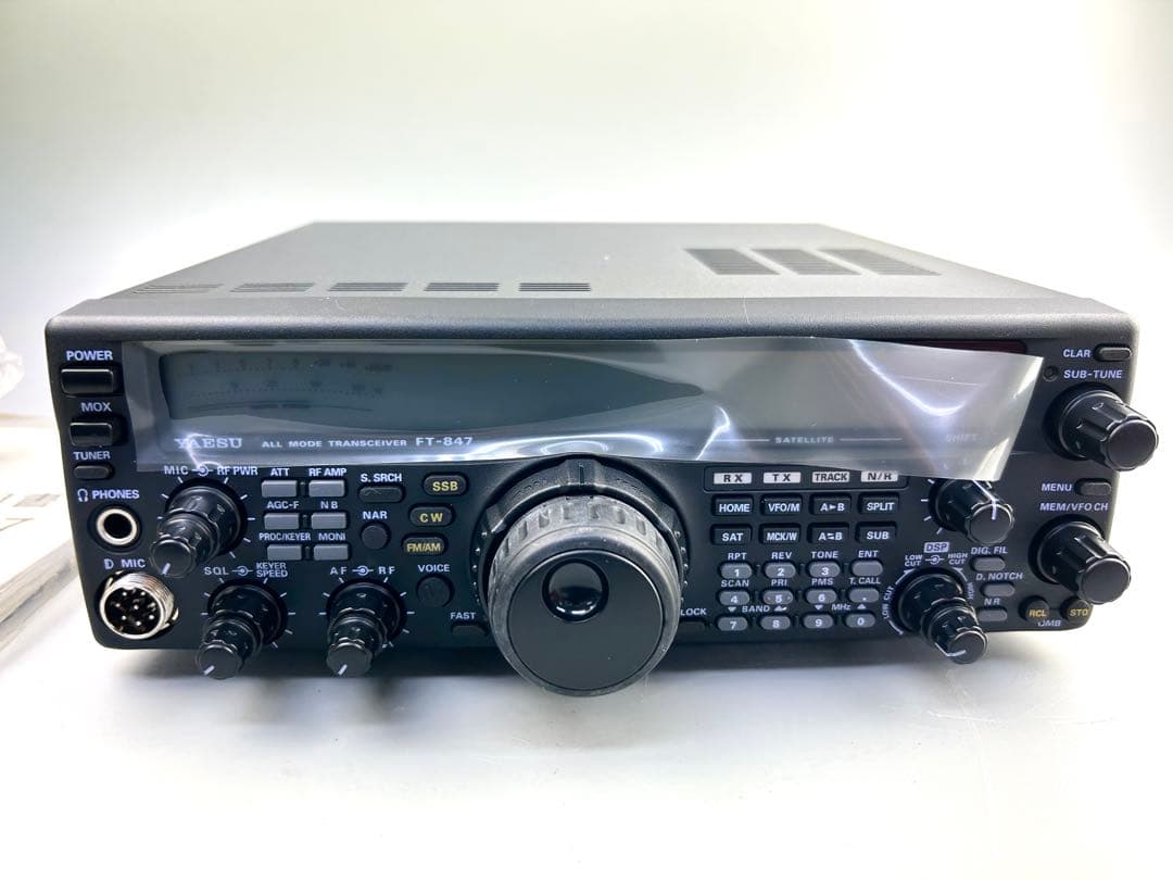 YAESU FT-847八重洲無線 オールモード トランシーバー 動作未確認 Yahoo!オークション -「ft-847」(トランシーバー) (アマチュア無線)の