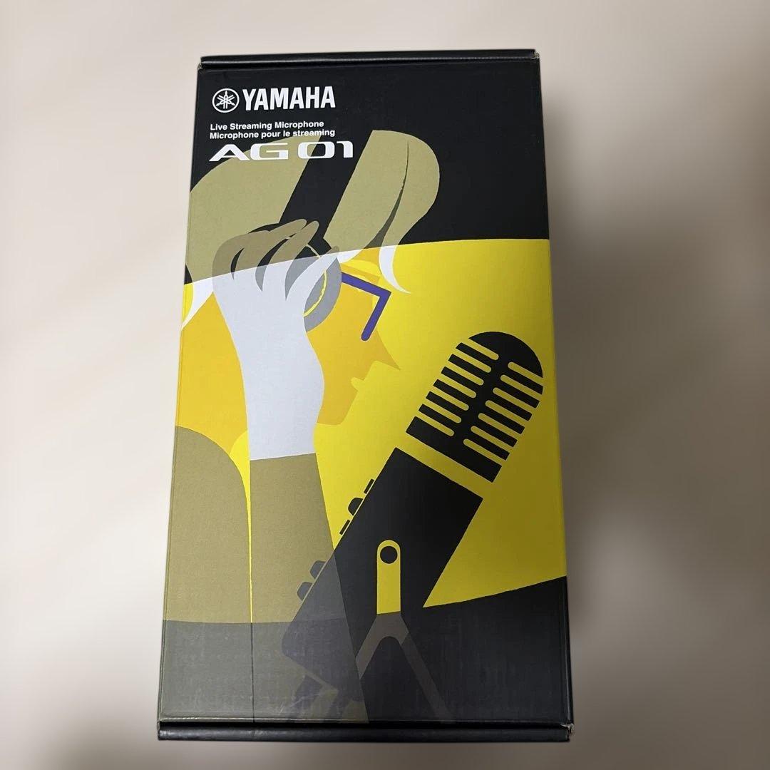新品未使用YAMAHA ライブストリーミングマイク　AG01 BLACK AG01 Streaming Loopback Audio USB Microphone - Yamaha USA