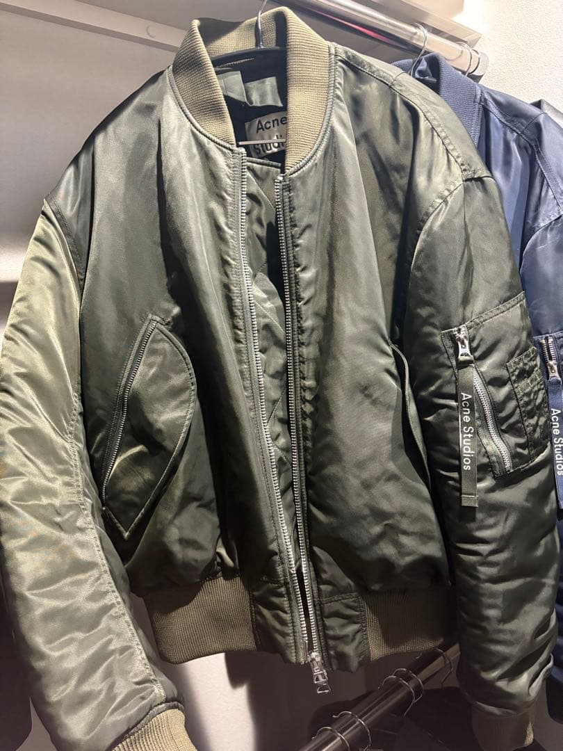 Acne Studios MA-1ジャケット 美品/ Acne Studios アクネストゥディオズ MAKIO MA-1 BOMBER JACKET