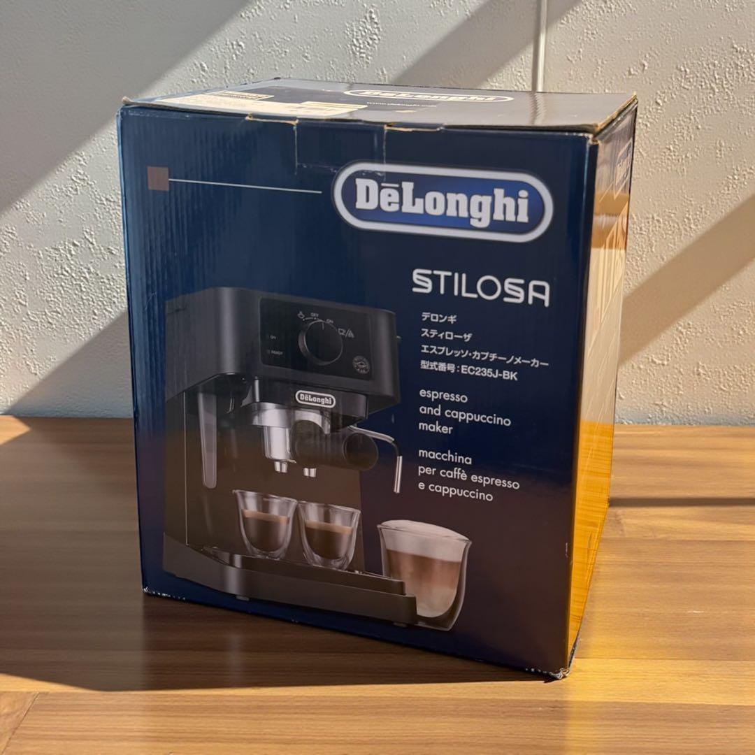 デロンギ スティローザ エスプレッソ・カプチーノメーカー（EC235J-BK） 2.jpg