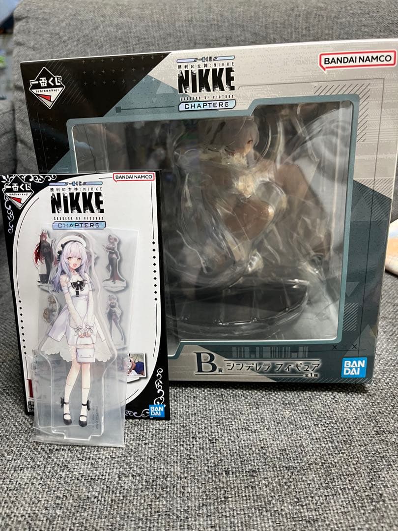 一番くじ勝利の女神NIKKE ニケ B賞 シンデレラフィギュア アクスタ付き