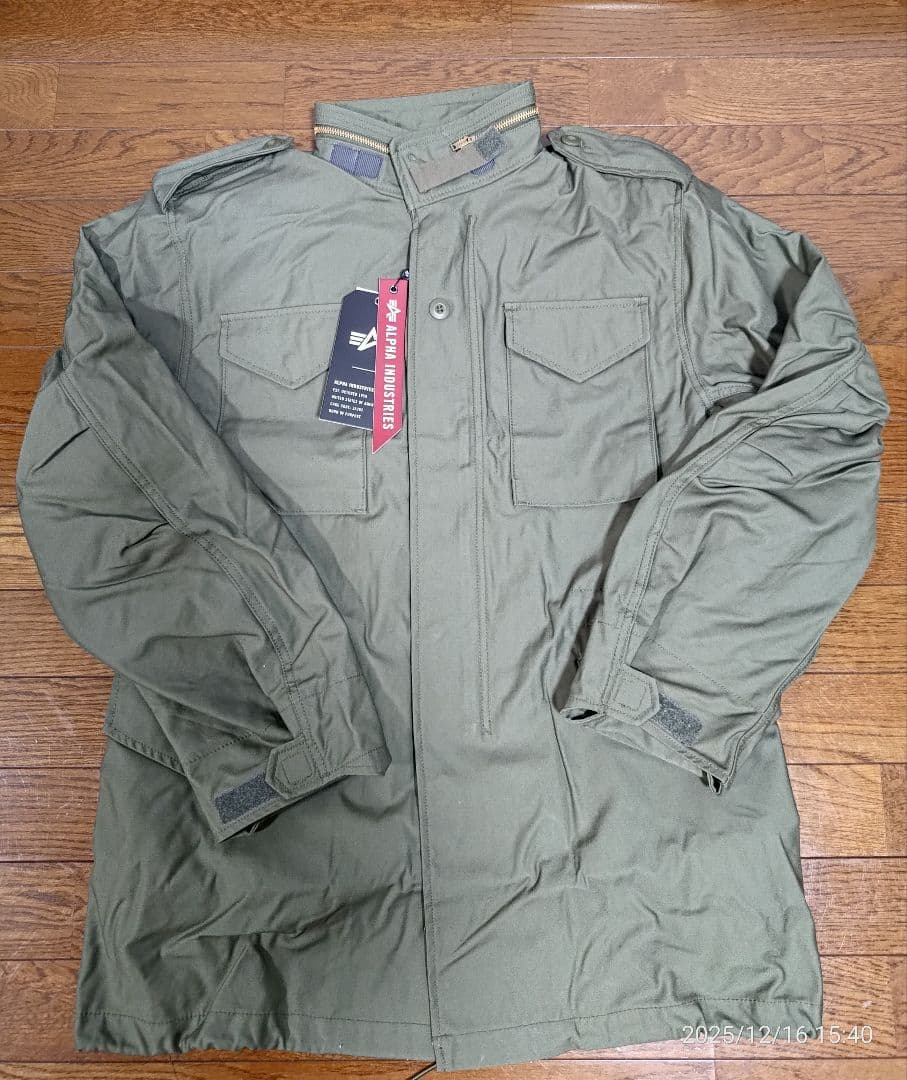 現行ALPHA INDUSTRIES M-65フィールドジャケットSサイズ ALPHA M-65 FIELD COAT | Alpha Industries（アルファ