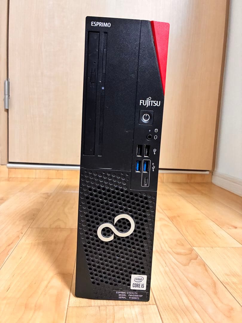 Windowsデスクトップ SPRIMO D7010/FX i5-10500 8GB SSD256gb デスクトップ 富士通 ESPRIMO D7010/FX Core i5-10500 3.1GHz 8GB