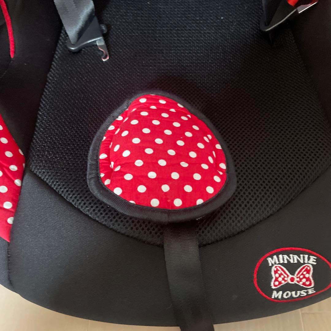 ミニーマウス チャイルドシート ジュニアシート 取扱説明書付き B-193