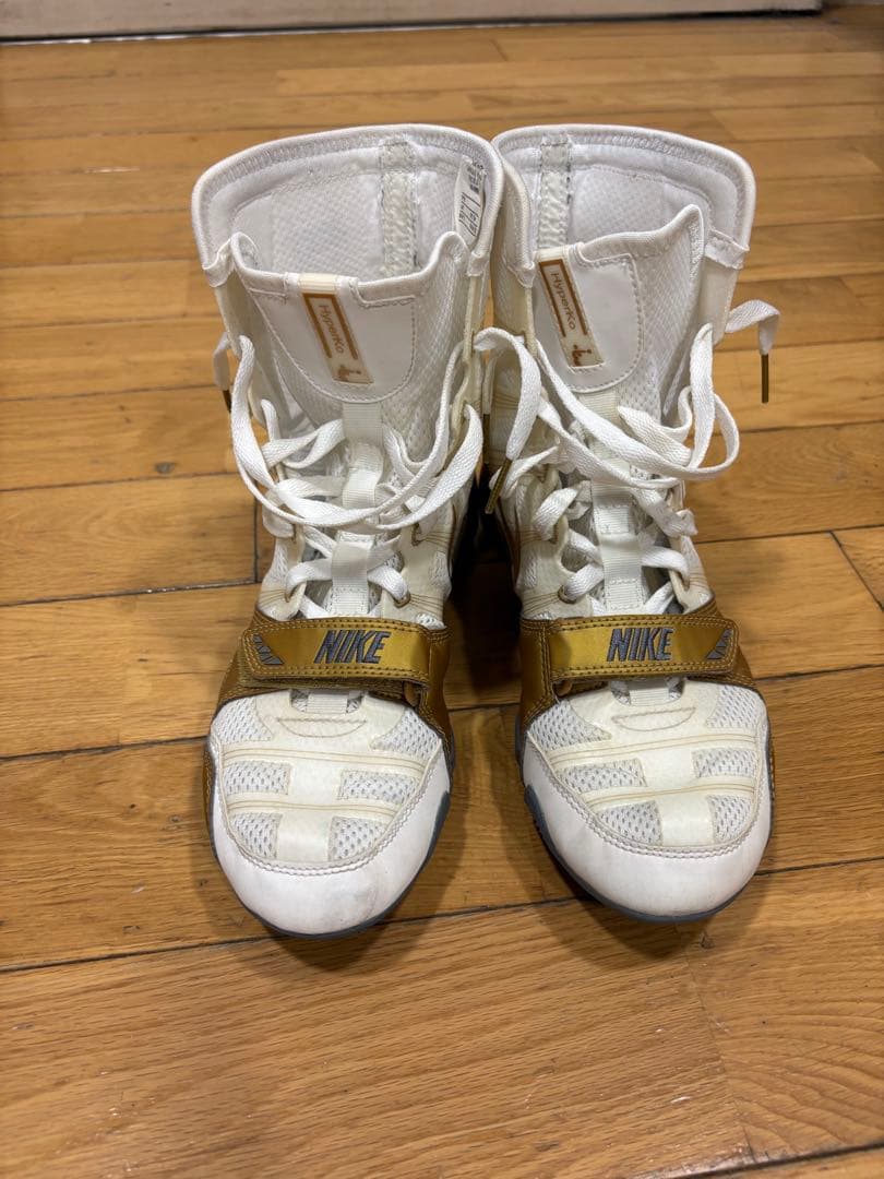 NIKE ナイキハイパーko ボクシングシューズ NIKE(ナイキ) ボクシングシューズ ハイパーKO/ブラック×シルバー