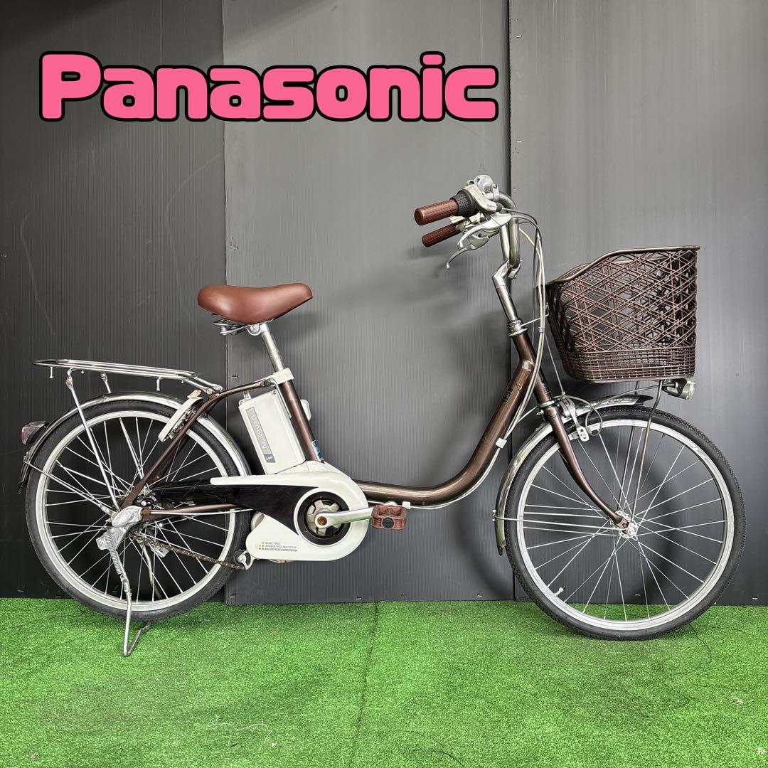 電動自転車 Panasonic Lithium vivi ブラウン　18 電動アシスト自転車 VIVI・DX チョコブラウン BE-ELD636T [26インチ /3