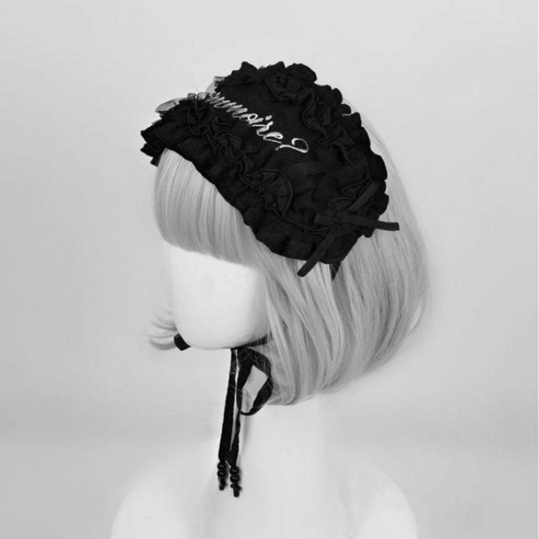 DimMoire　BABY..ヘッドドレス ブラック　BLACK ディムモアール DimMoire【ディムモアール】BABY..ヘッドドレス/Black