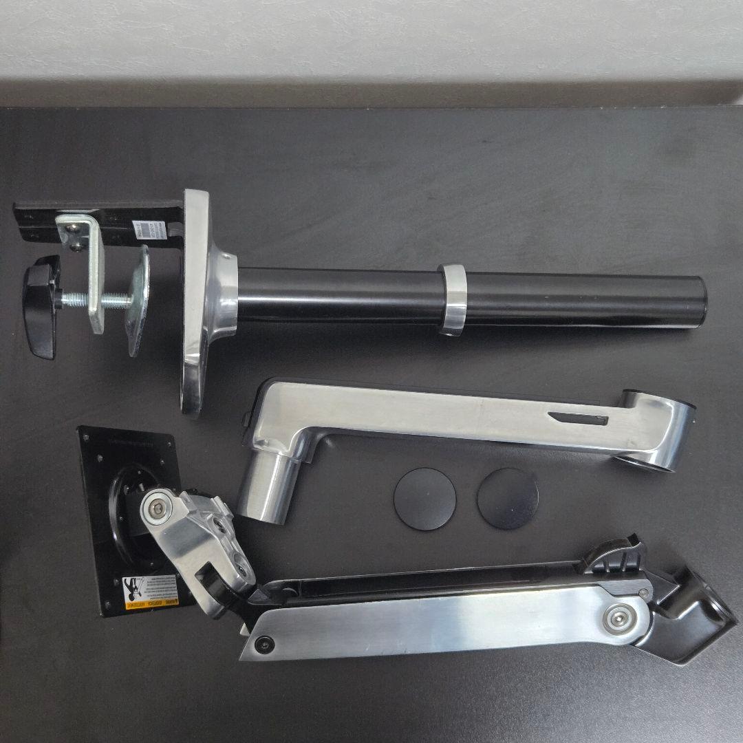 ERGOTRON LX モニターアーム デスクマウント ロングポール シルバー Amazon.co.jp: ERGOTRON エルゴトロン LX モニターアーム デスク