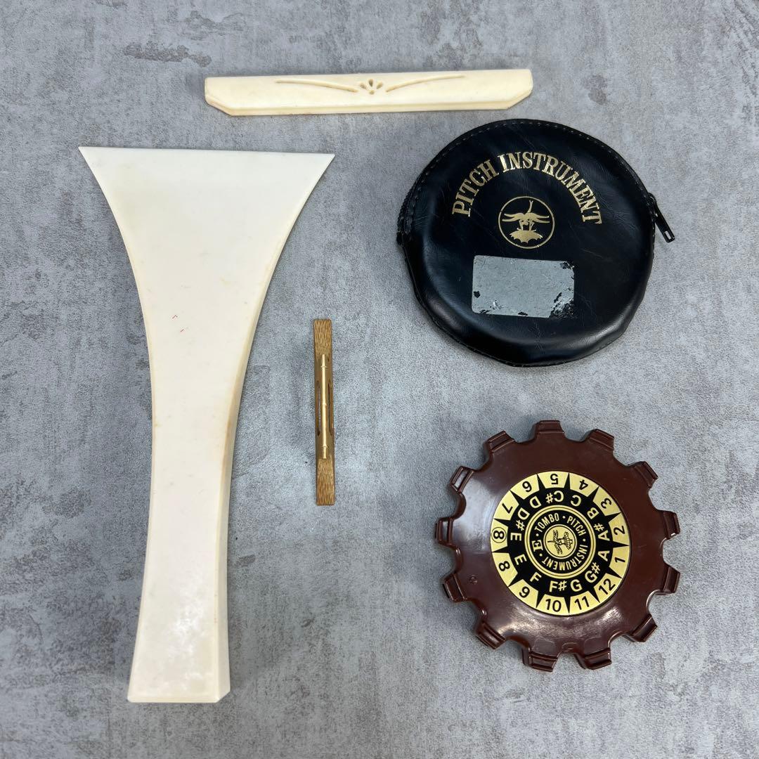 メンテナンス済み 津軽三味線 紅木 一本溝 正寸 宇柄糸巻き 両面皮