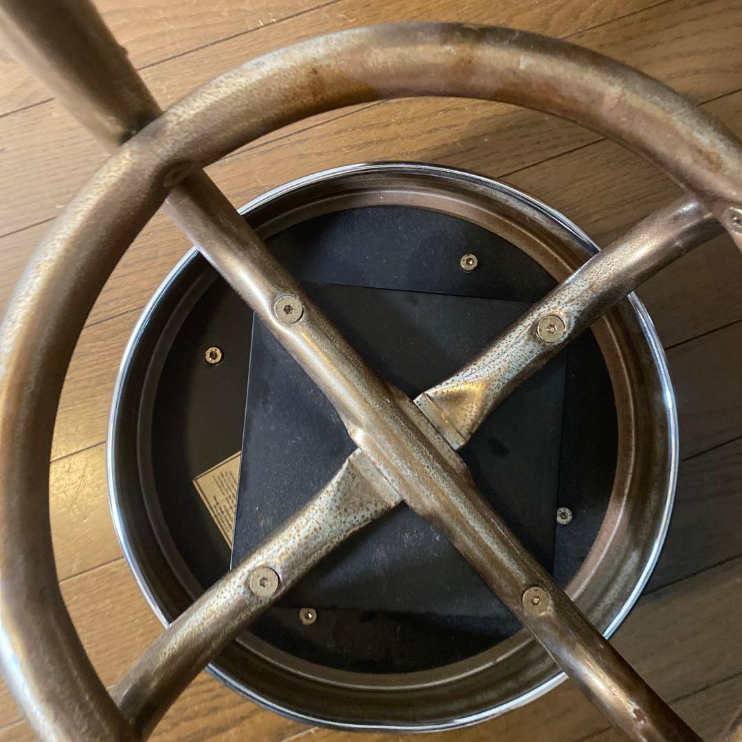 1324❣️コカ・コーラ ハイチェア Cocacola 回転椅子 - メルカリ