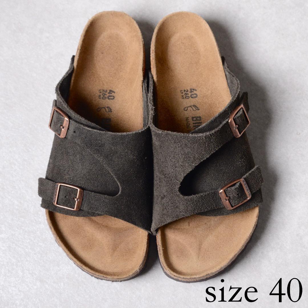 【良品】ビルケンシュトック チューリッヒ ブウラウンカーキ スエード 楽天市場】ビルケンシュトック BIRKENSTOCK ZURICH LEVE チューリッヒ