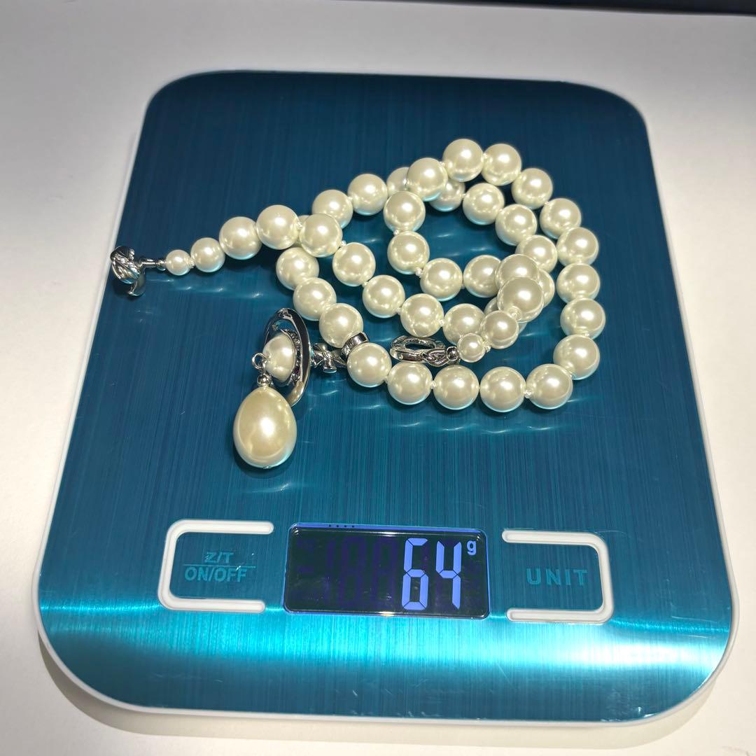 未使用級 極希少 ヴィヴィアンウエストウッド 大玉 立体 オーブパール