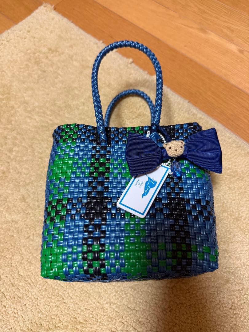 オンライン完売品！ファミリア　メルカドバック ブルーチェック 松坂屋名古屋店4月29日（火・祝）リニューアルオープン | ファミリア