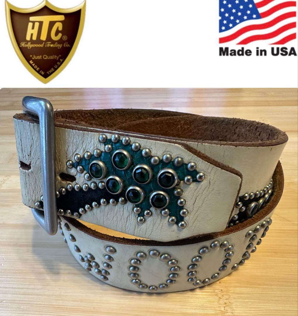 ⭐️初期⭐️HTC×ハリウッドランチマーケット⭐️マルチカラーストーン⭐️ホワイト⭐️36 ⭐️初期⭐️HTC×ハリウッドランチマーケット⭐️マルチカラーストーン