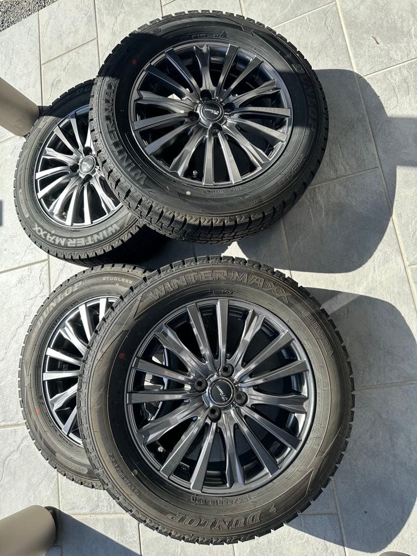 195/65R16 スタッドレス タイヤホイール4本セット ライズ ロッキー等