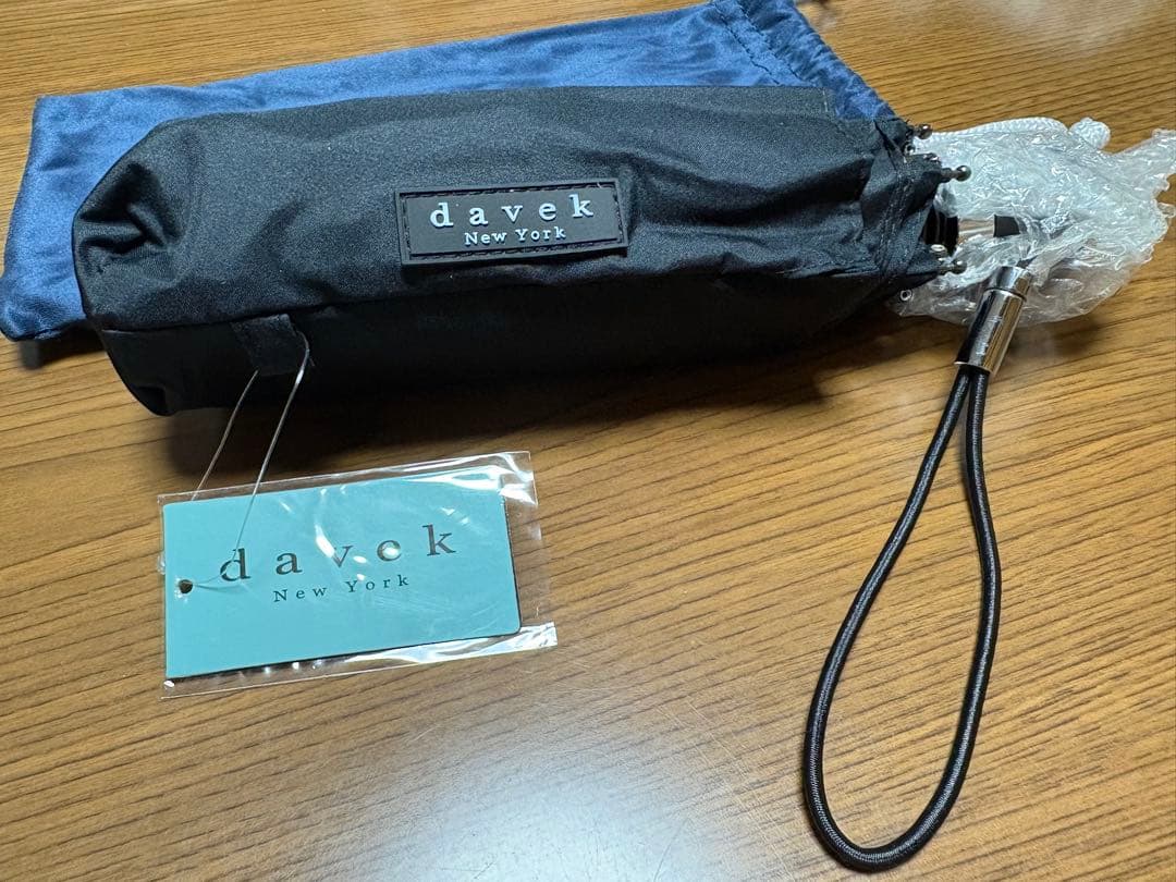 「はる」 Davek MINI クラシックブラック 折りたたみ傘コンパクト THE DAVEK MINI】Davek史上最小・超コンパクトモデル傘 │ The Davek