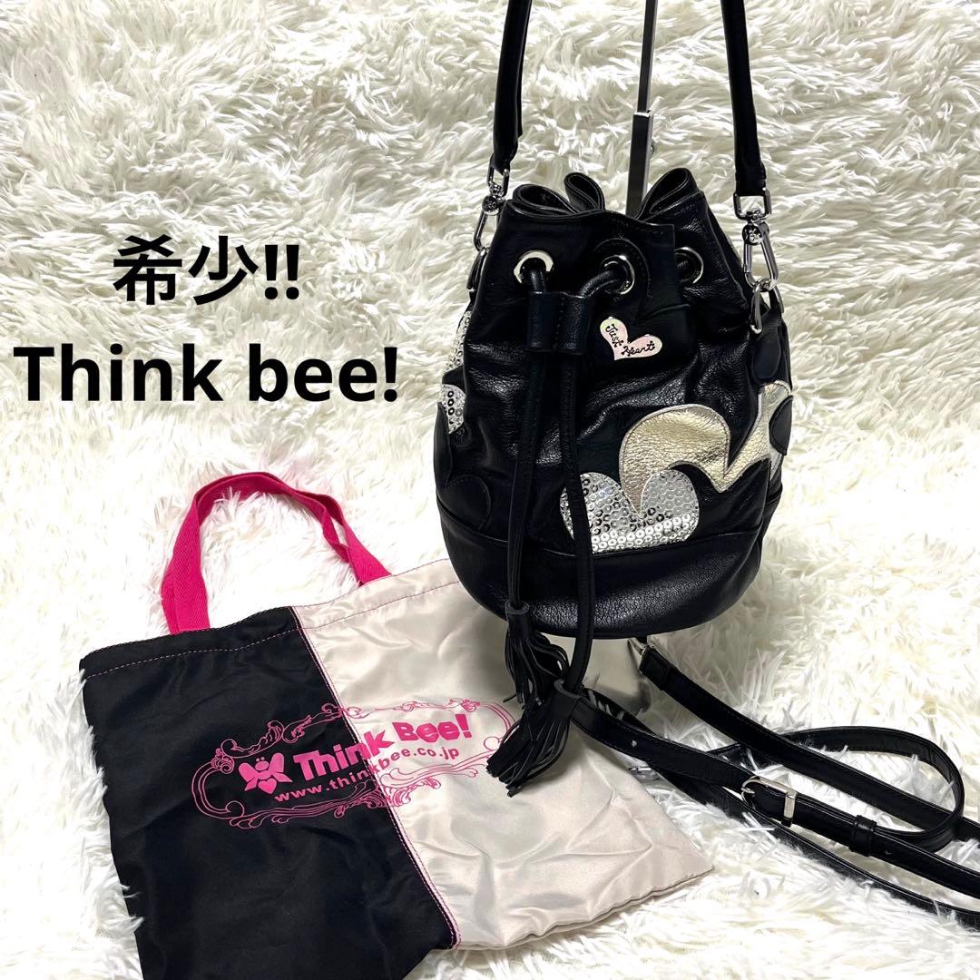 超希少 レア☆シンクビー ショルダーバッグ 巾着 2way レザー SILVER LAKE シルバーレイククラブ 巾着 手提げバッグ ショルダー