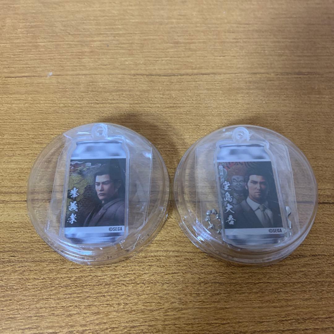 龍が如く　極3 サントリーコラボ缶　当たり付アクリルキーホルダー　大吾　峯 龍が如く 極3 サントリーコラボ缶 ラベル缶 アクリルキーホルダー 峯