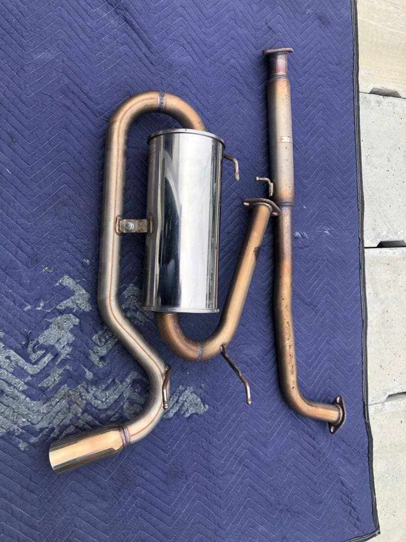 インテグラル神戸　Jet's ステンレス マフラー シングル出し Jet'sクラブマンマフラー インテグラル神戸(インテグラルコウベ)の