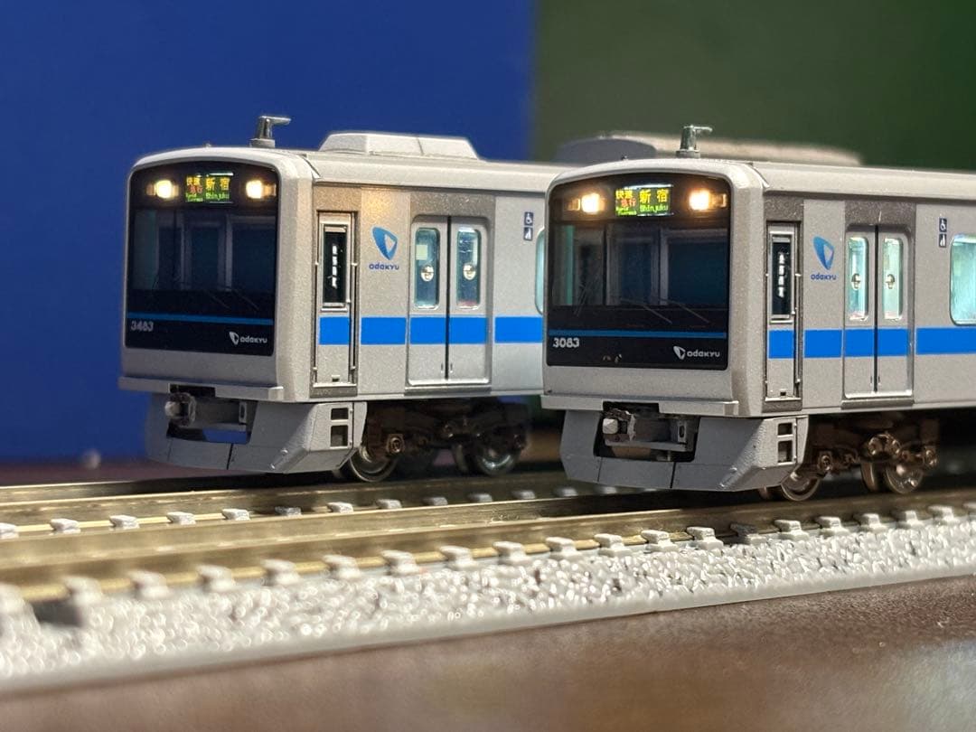 グリーンマックス小田急3000系3083編成 グリーンマックス 30473 小田急3000形（3083編成・インペリアルブルー