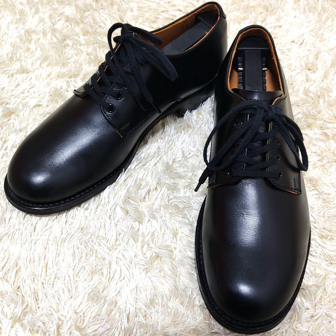 美品 マーガレットハウエル　レースアップシューズ 本革 22.5 ブラック レースアップシューズ | マーガレット・ハウエル アイデア(MARGARET