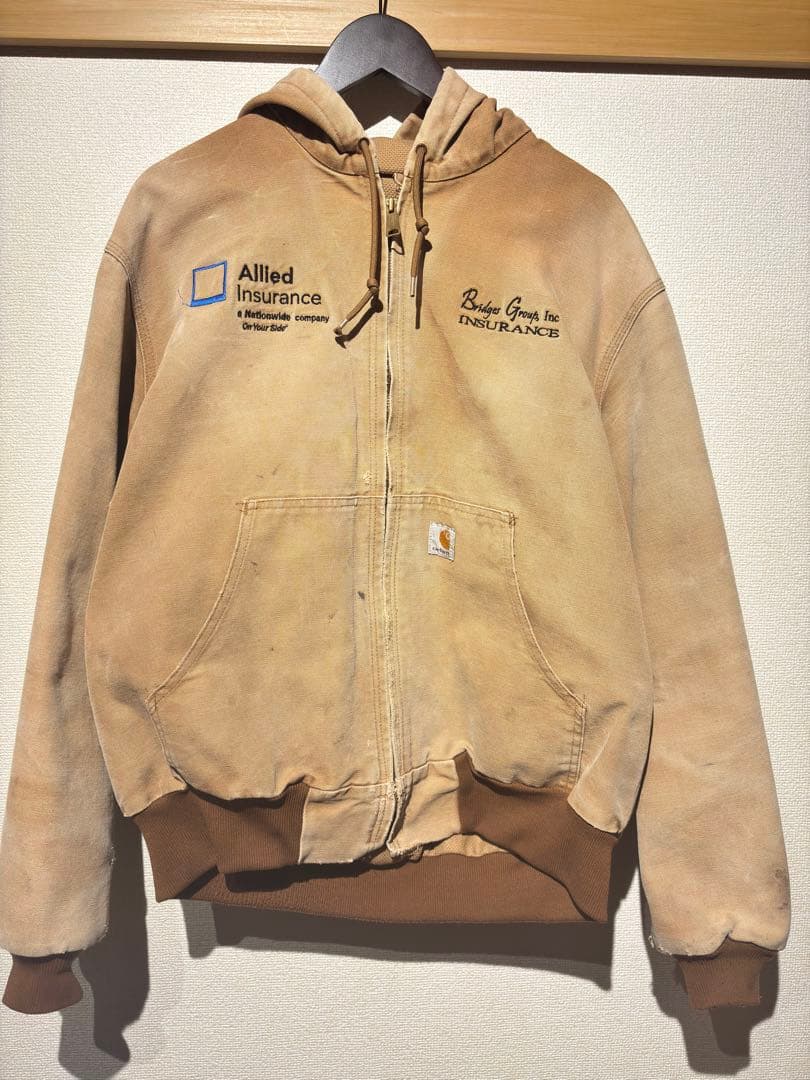 【00's carhartt 】アクティブジャケット ブラウン 中古・古着通販】CarHartt (カーハート) アクティブジャケット