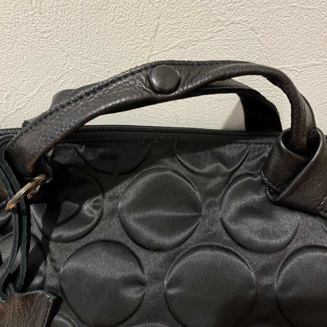 美品》慈雨 ジウ jiu センソユニコ ドット柄リュック 水玉 - メルカリ