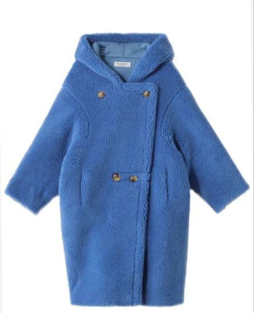 「こ様へ」LIGNAGGIO ブルーフードコート こ様へ」LIGNAGGIO ブルーフードコート - メルカリ