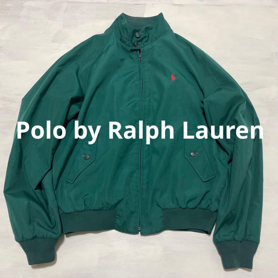 Polo by Ralph Lauren スウィングトップ ブルゾン 深緑 古着 ラルフローレン Ralph Lauren POLO by スイングトップタイプ