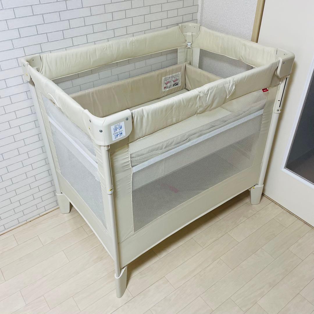 Aprica アップリカ ココネル エアー ベビーベッド 折りたたみ Amazon.co.jp: Aprica(アップリカ) ベビーベッド ココネルエアー AB 0