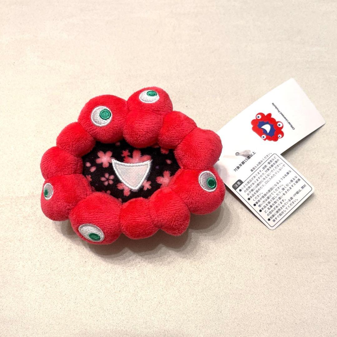 ミ*ー様 ミャクミャク 桜 小銭入れ 黒 キーホルダー 大阪万博 ブラック ミャクミャク 大阪万博 2025 桜 キーホルダー マスコット会場限定 黒