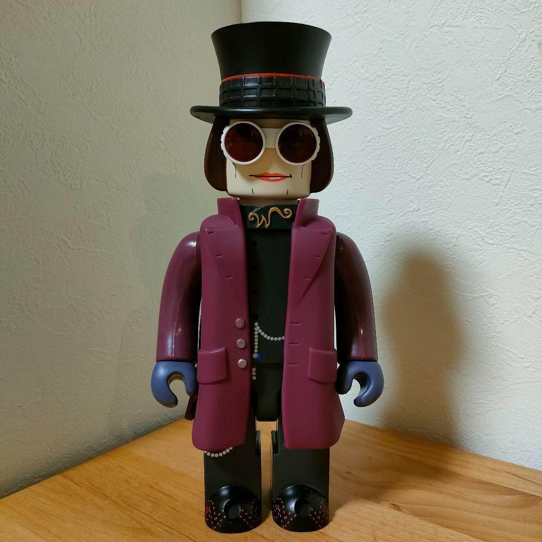 レア　チャーリーとチョコレート工場　ウィリーウォンカキューブリック400%　希少 レア チャーリーとチョコレート工場 ウィリーウォンカキューブリック