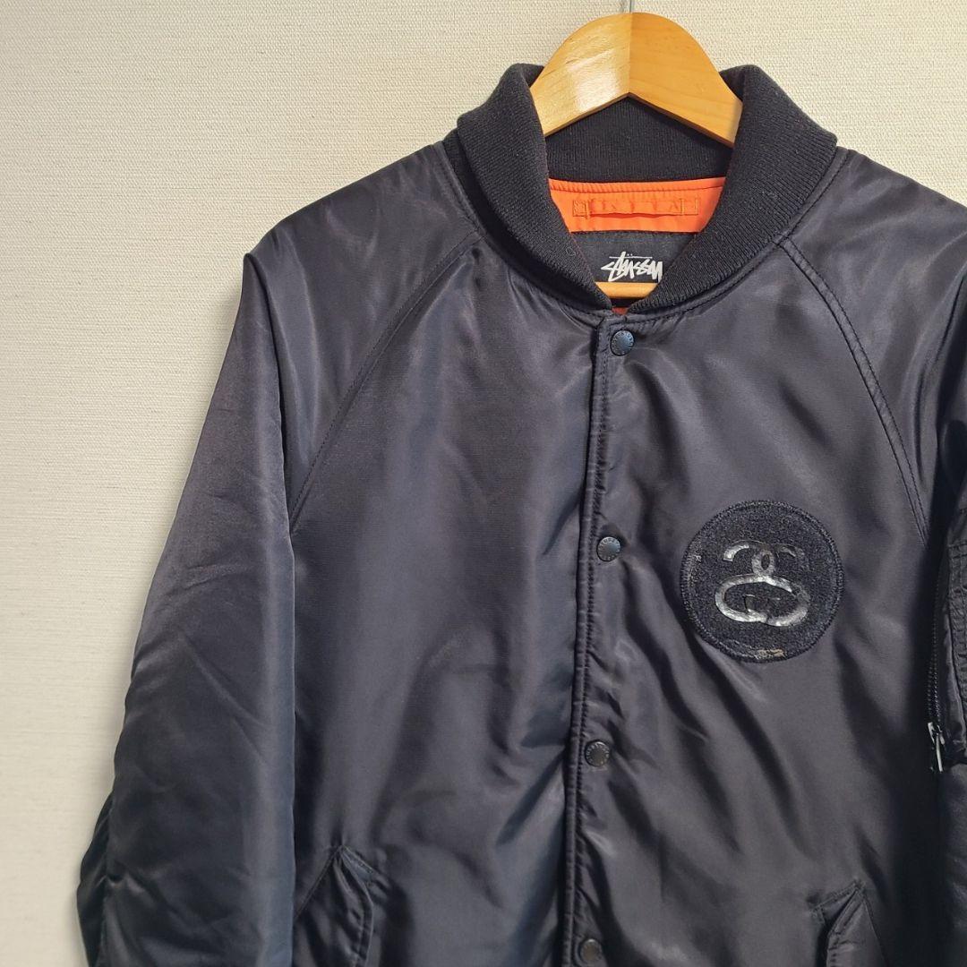 ステューシー フラグメント 35周年コラボ フライトジャケット MA-1 M