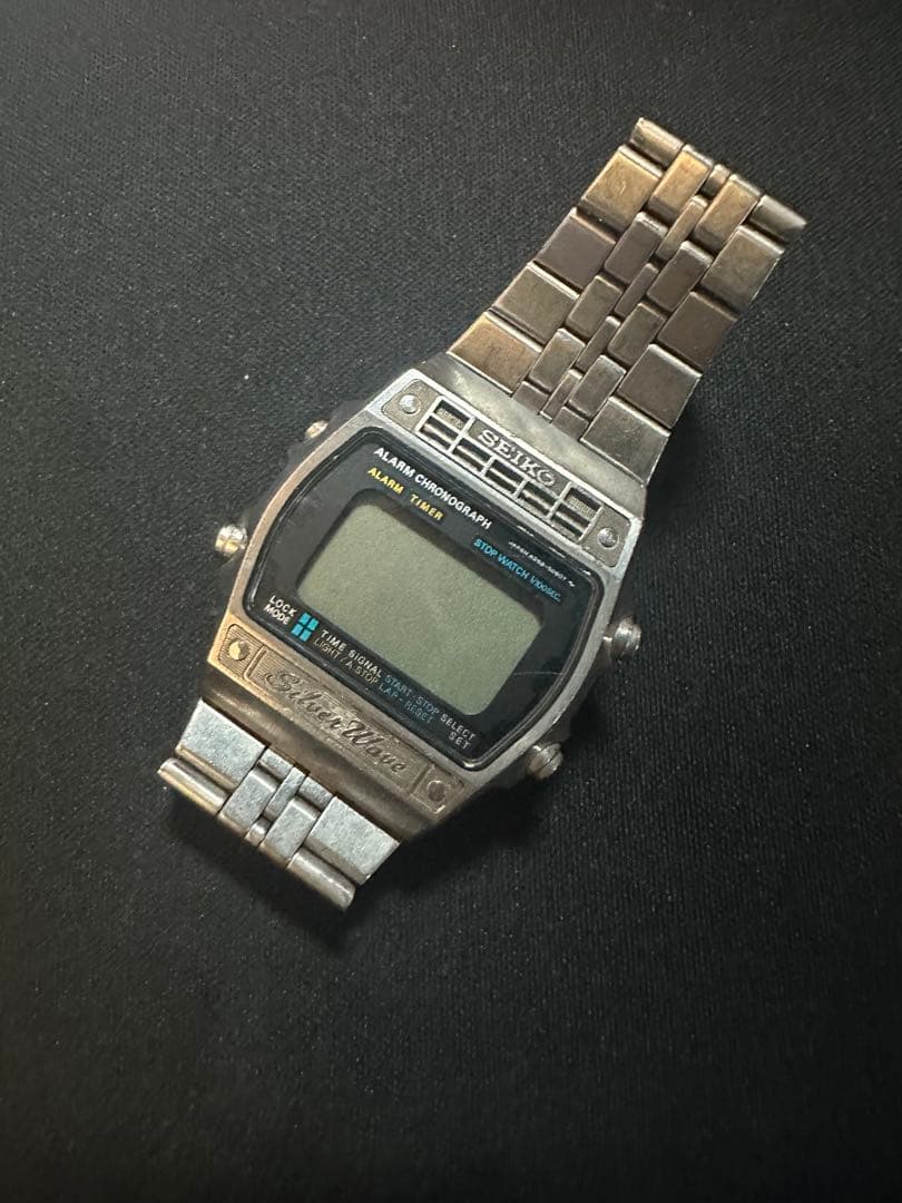 セイコー シルバーウェーブデジタル腕時計 ステンレス Yahoo!オークション -「セイコー シルバーウェーブ デジタル」の落札