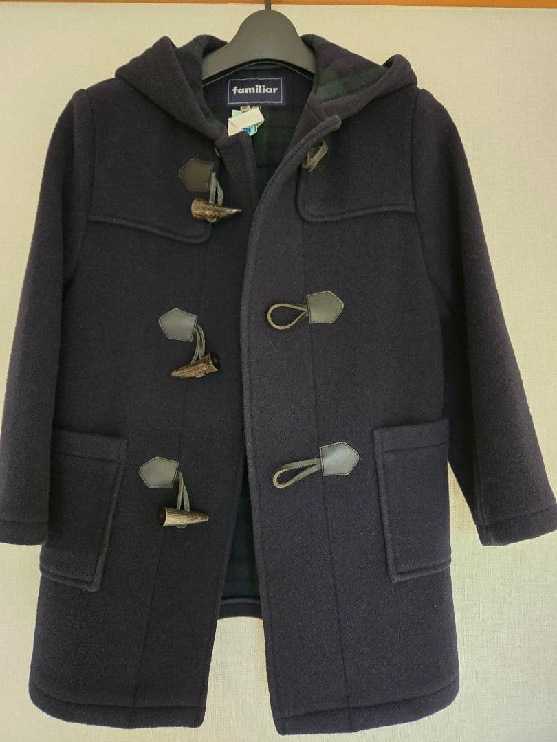 yf　★美品★familiar ダッフルコート 130濃紺 ダッフルコート | ファミリア公式サイト