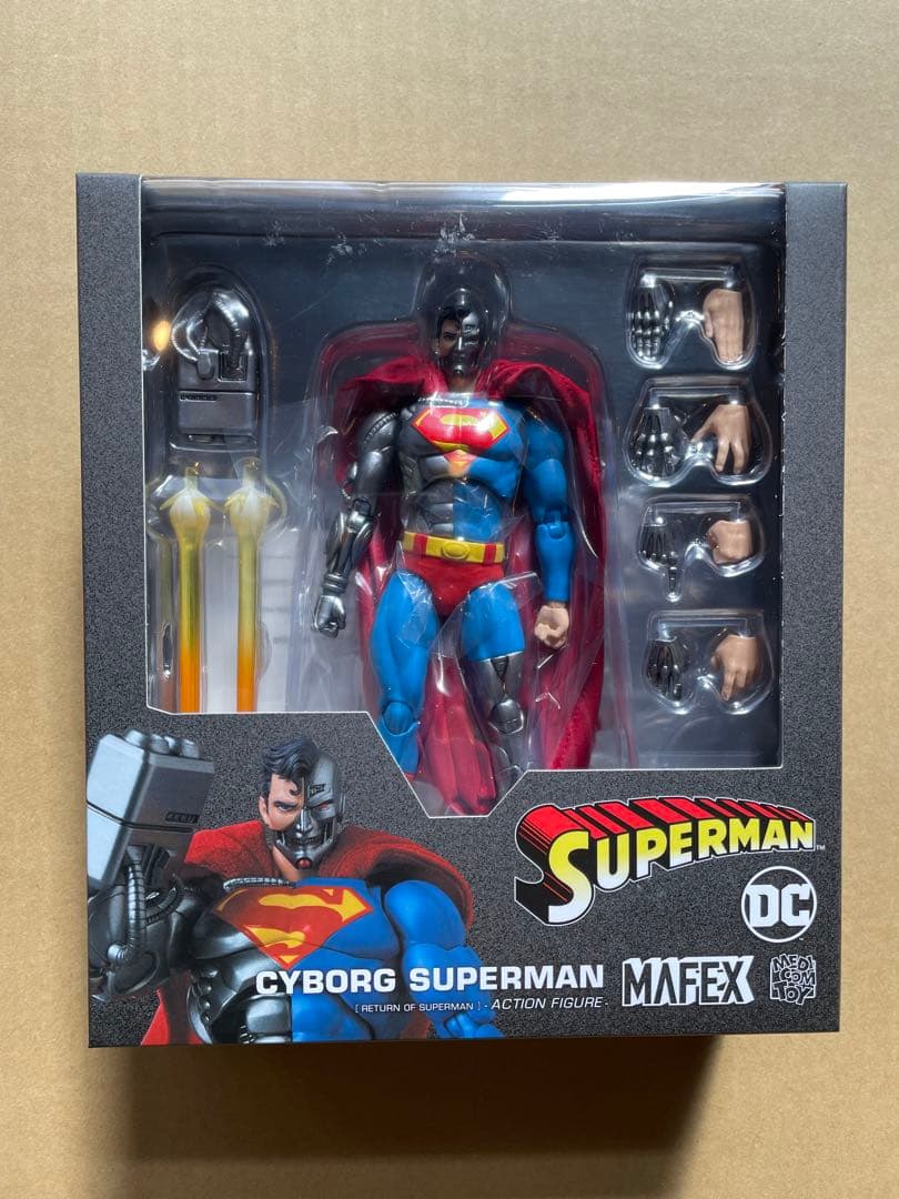アメコミ MAFEX No.164 CYBORG SUPERMAN RETURN OF j Mafex No.164 Cyborg Superman (Return of Superman) (Completed