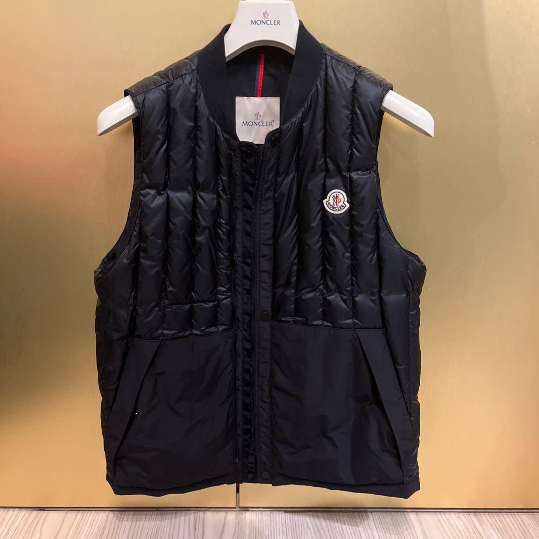 ＠*海様 MONCLER ネイビー ダウンベスト MONCLER（モンクレール） 【SALE】【並行輸入品】モンクレール ダウン