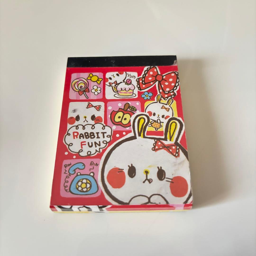 平成レトロ 平成女子 メモ帳ミニメモ レター Rabbit - メルカリ