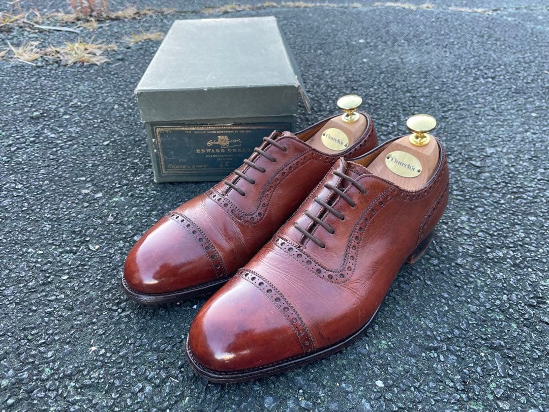 s*n様 【希少・旧工場製】EDWARD GREEN CANTERBURY UK Edward Green Canterbury - Leffot