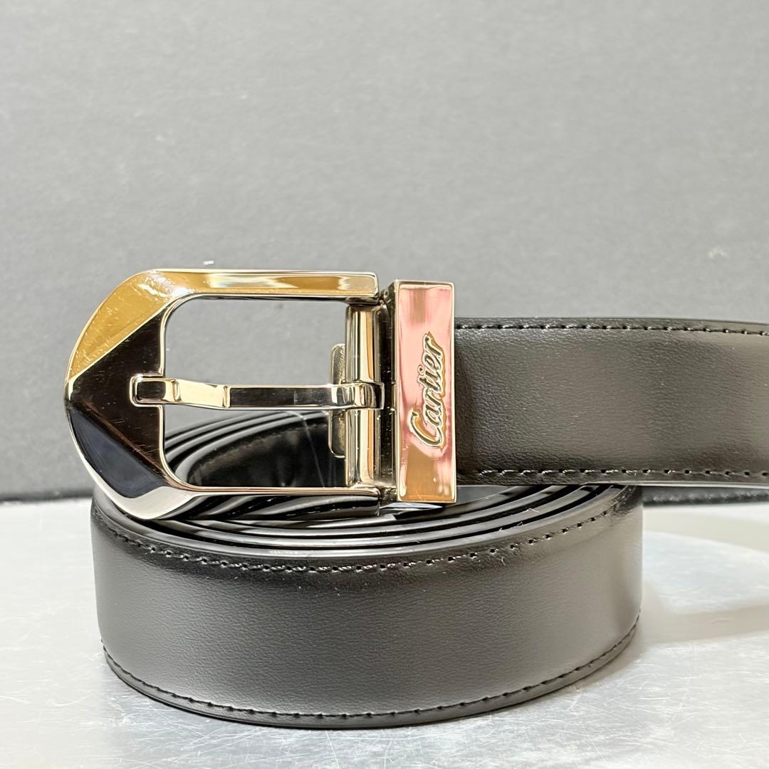 極美品　カルティエ　アルディロン　ベルト　レザー　ブラック　シルバー 楽天市場】Cartier カルティエ タンクアメリカン アルディロン